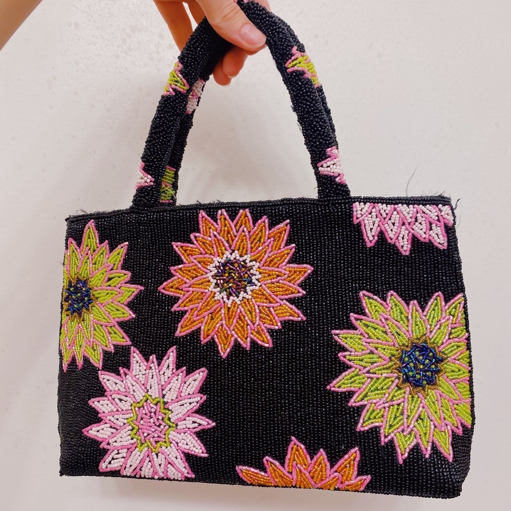 Handcrafted Beaded Embroidered Handbag